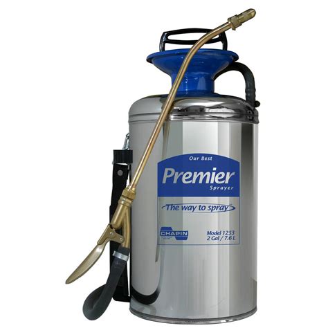 Handheld <strong>Sprayer</strong>: <strong>2 gal Sprayer</strong> Tank Capacity, Stainless Steel, 42 in. . Chapin 2 gallon sprayer parts